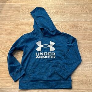Under armour Blue boys hoodie size 6
